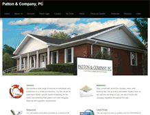 Tablet Screenshot of pattoncopc.com